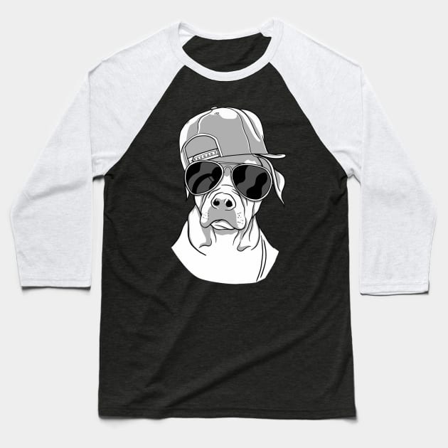 dog lover cute cool design Baseball T-Shirt by Midoart